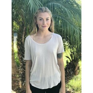 Bella Luxx Micro Modal Jersey Silk Tissue Top M